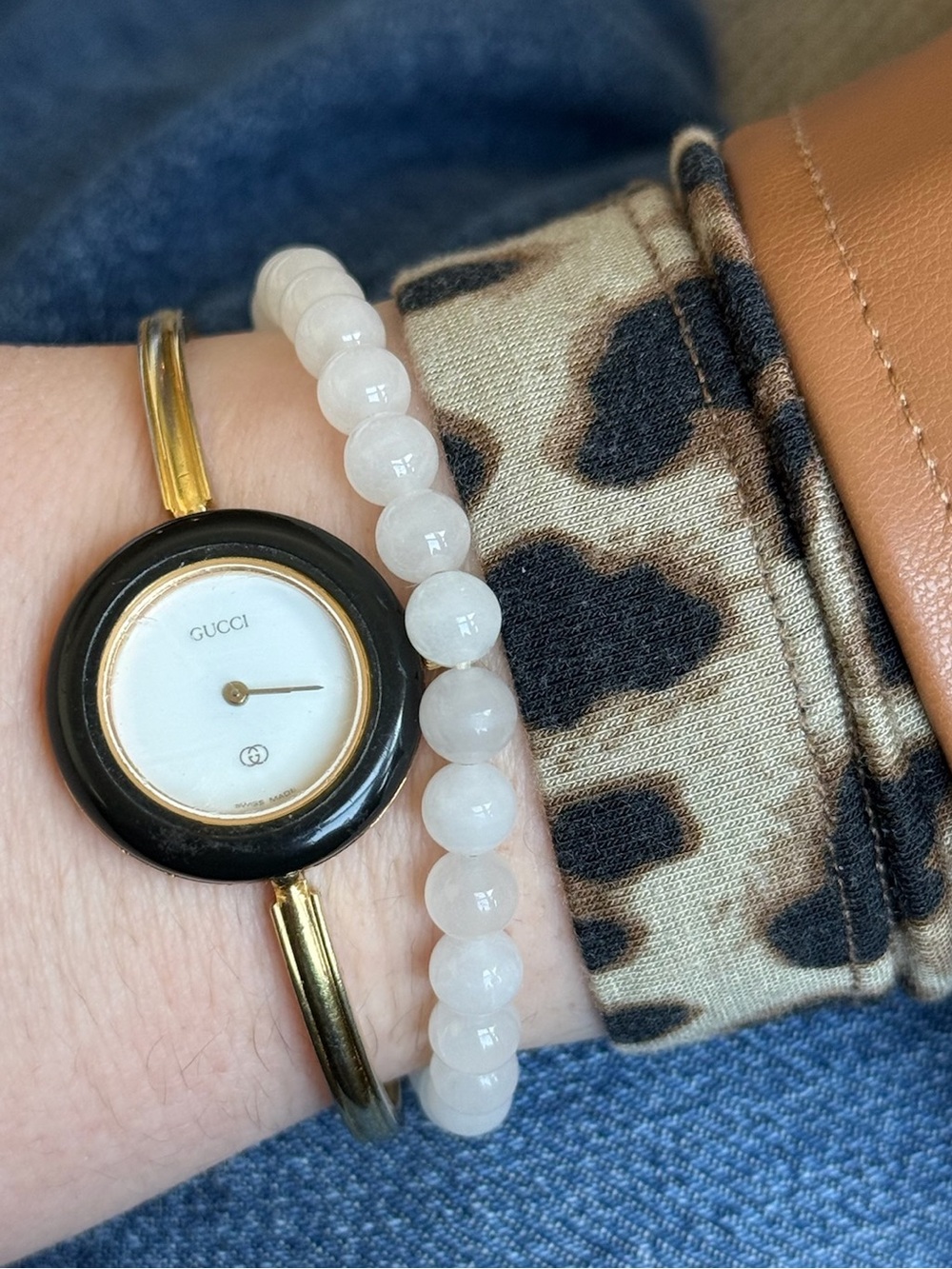 Viral Gucci Bezel Watch Bracelet